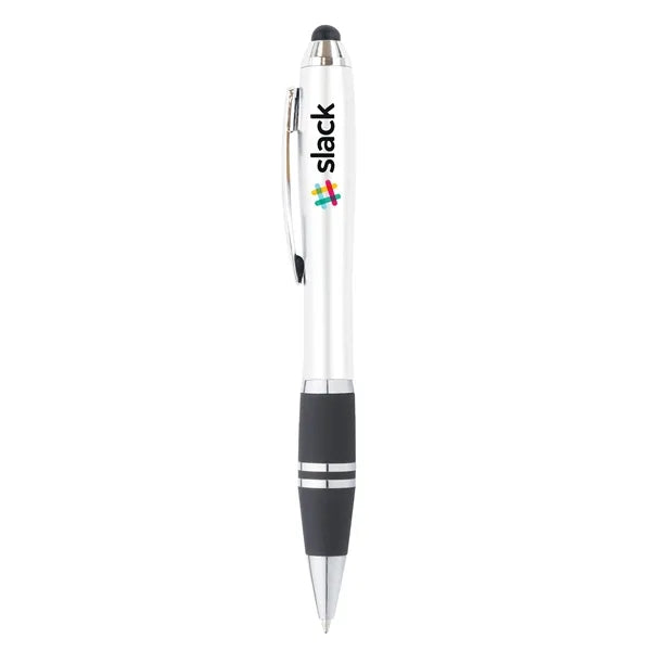 Blitz Silver Twist Action Stylus Ballpoint