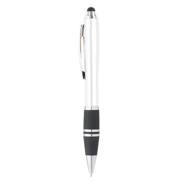 Blitz Silver Twist Action Stylus Ballpoint