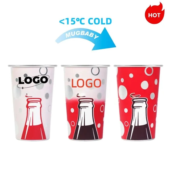 Color Changing Aluminum Cup