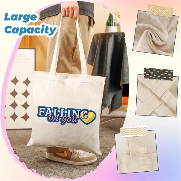 Full Color Tote Bag 13" x 15" With 10" Handle