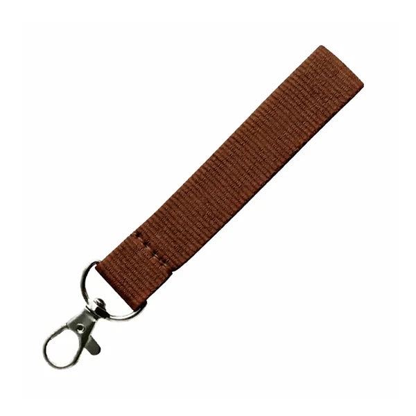 Polyester Wrist Lanyard Keychain with Lobster Claw Clip