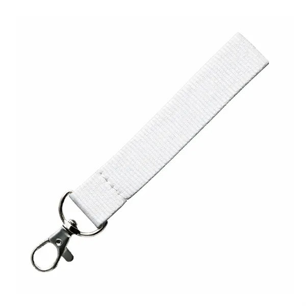Polyester Wrist Lanyard Keychain with Lobster Claw Clip