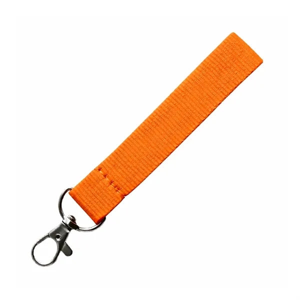 Polyester Wrist Lanyard Keychain with Lobster Claw Clip