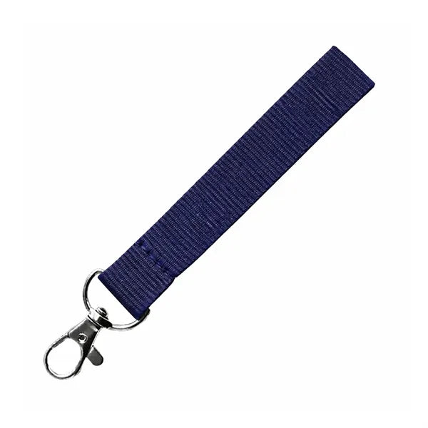 Polyester Wrist Lanyard Keychain with Lobster Claw Clip