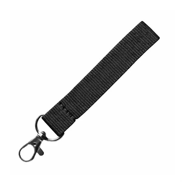Polyester Wrist Lanyard Keychain with Lobster Claw Clip