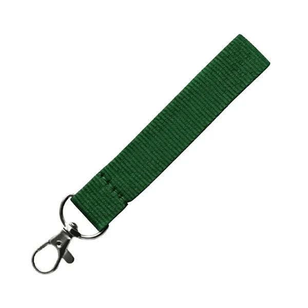 Polyester Wrist Lanyard Keychain with Lobster Claw Clip