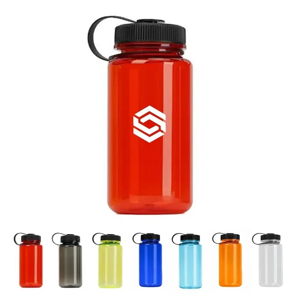 32 oz Translucent Water Bottle with Carry Loop