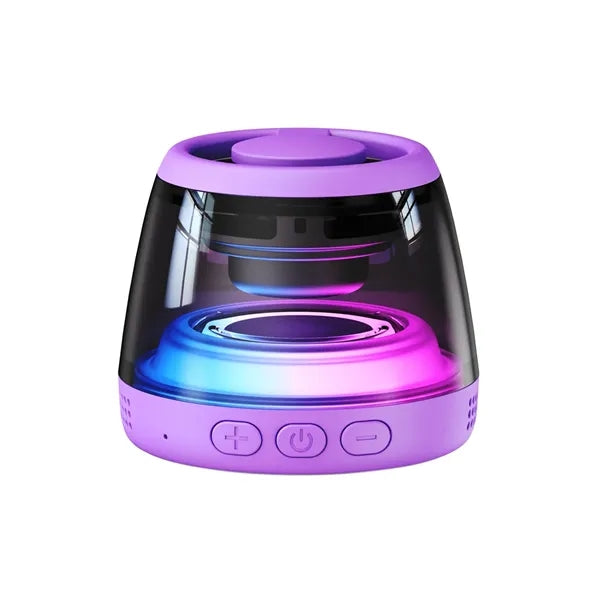 Magnetic RGB Bluetooth Speaker with TWS Stereo and Deep Bass