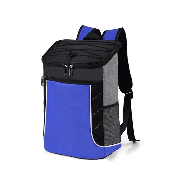 Backpack PEVA Lining Insulated Cooler Bag (12.5"W X 16.5")