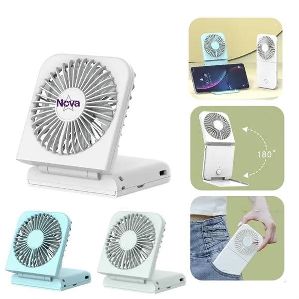 Mini Portable Foldable Rechargeable Small Personal Fan