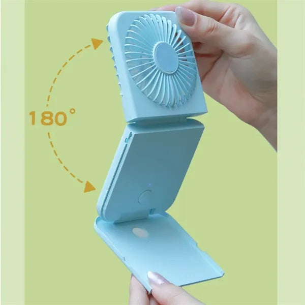 Mini Portable Foldable Rechargeable Small Personal Fan