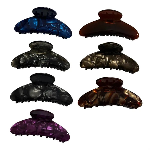 4.13Inch Large Acetate Women Colorful Hair Clip