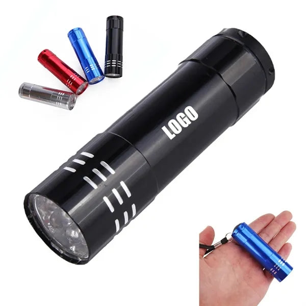 9 Led Aluminum Alloy Flashlight