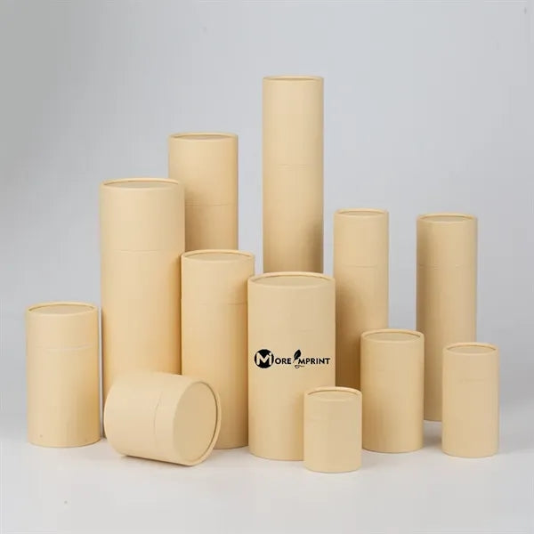 Kraft Paper Round Cardboard Gift Packaging Tube Container