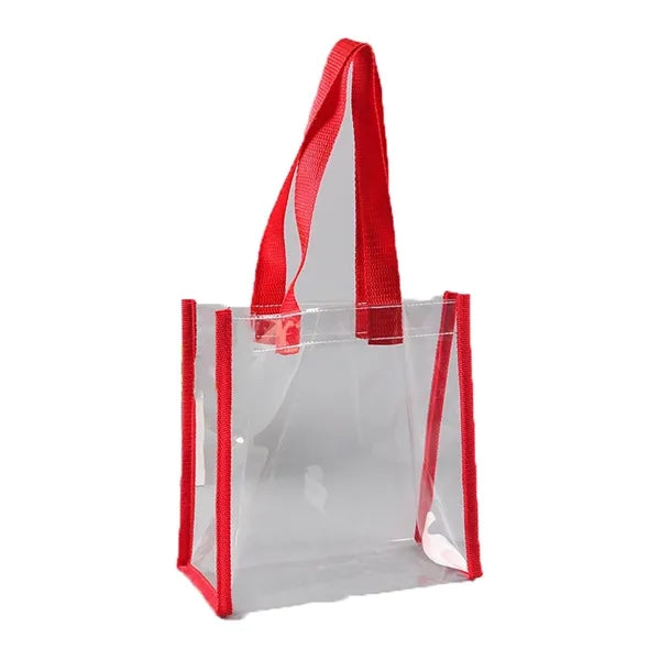 Logo Transparent PVC Tote Bag