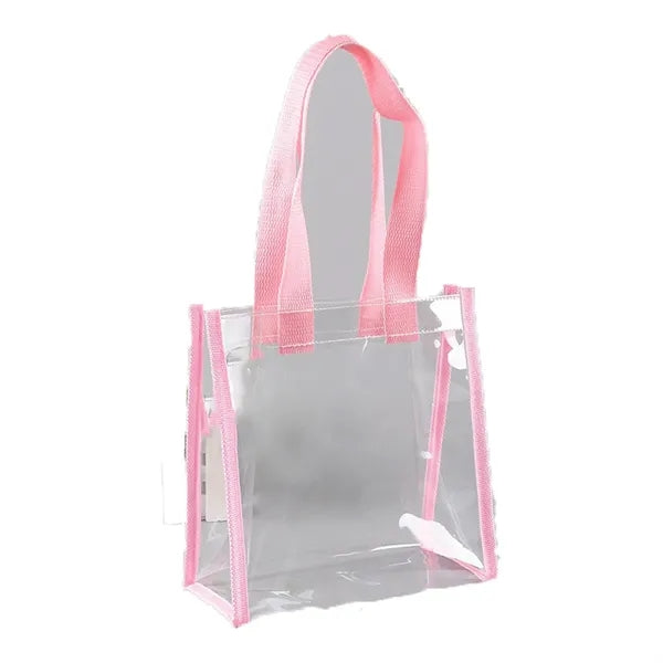 Logo Transparent PVC Tote Bag