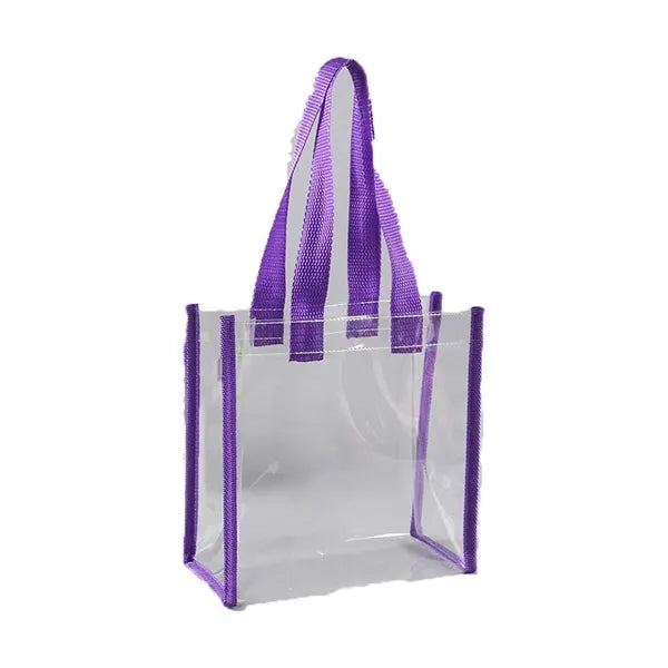 Logo Transparent PVC Tote Bag