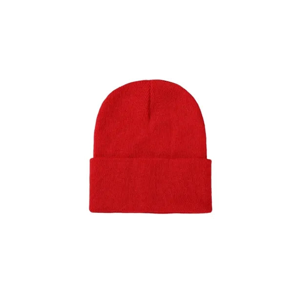 Embroidered Knit Hat