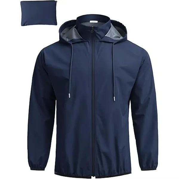 Packable Lightweight Rain Jacket