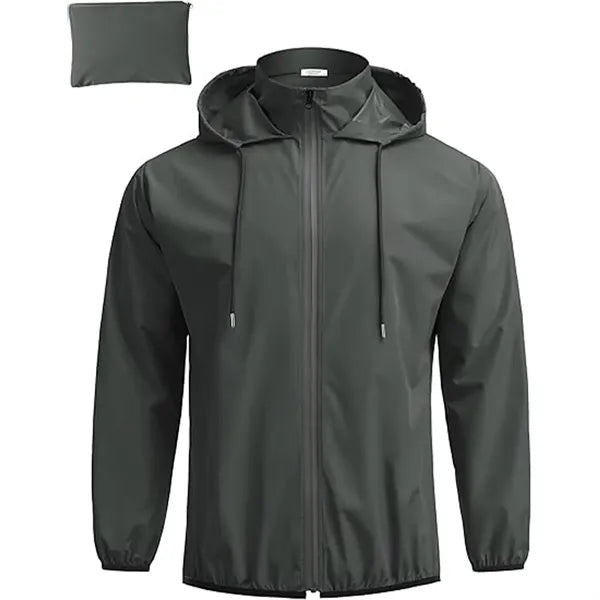Packable Lightweight Rain Jacket