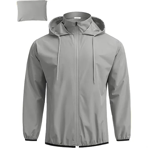 Packable Lightweight Rain Jacket