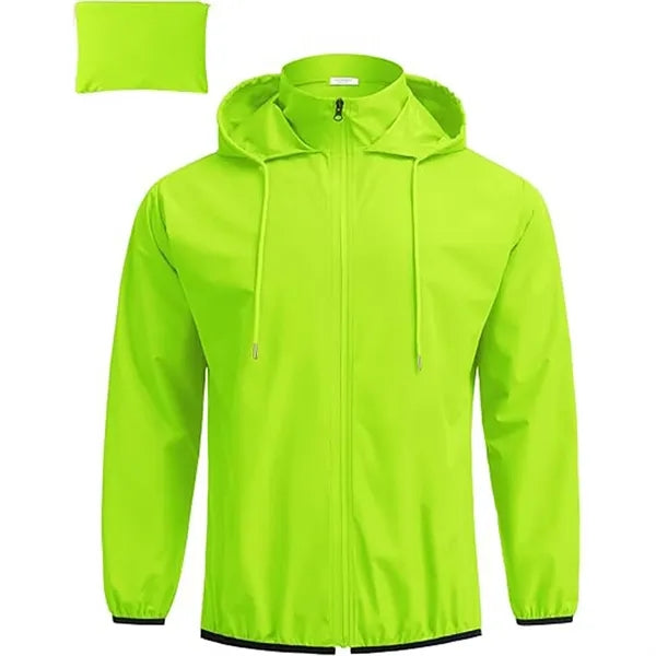 Packable Lightweight Rain Jacket