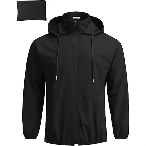 Packable Lightweight Rain Jacket