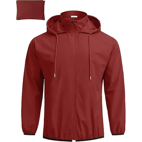 Packable Lightweight Rain Jacket