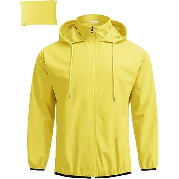 Packable Lightweight Rain Jacket
