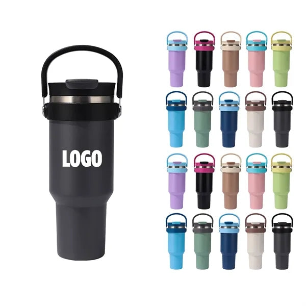 40 oz Stainless Steel Tumbler w/ Carrier