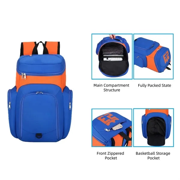 Large-Capacity Basketball Backpack