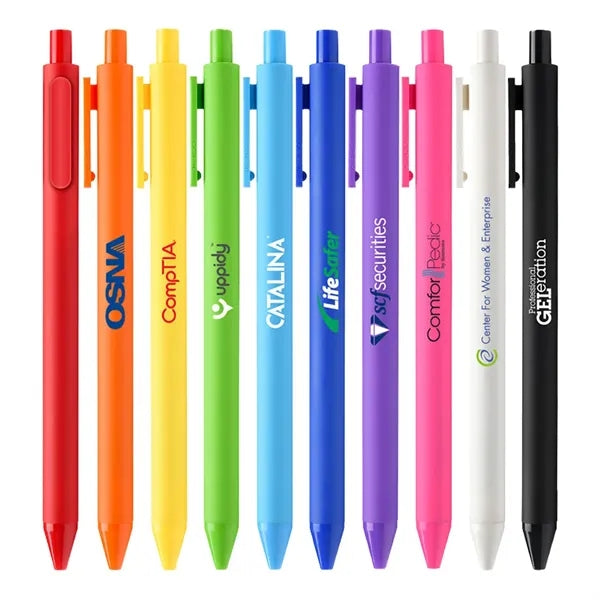 Rubberized Ball Point Pen