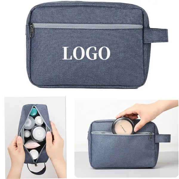Logo Waterproof Travel Toiletry Bag