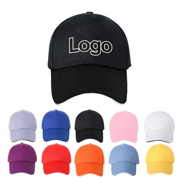 5 Panel Polyester Cotton Baseball Cap