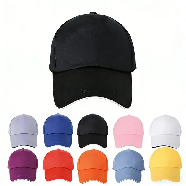 5 Panel Polyester Cotton Baseball Cap