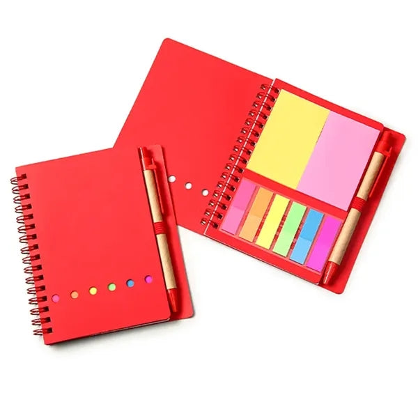Mini Notepad with Sticky Notes & Pen
