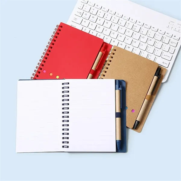 Mini Notepad with Sticky Notes & Pen