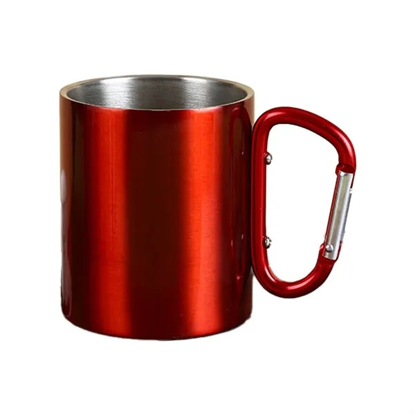 Stainless Steel Carabiner Mug