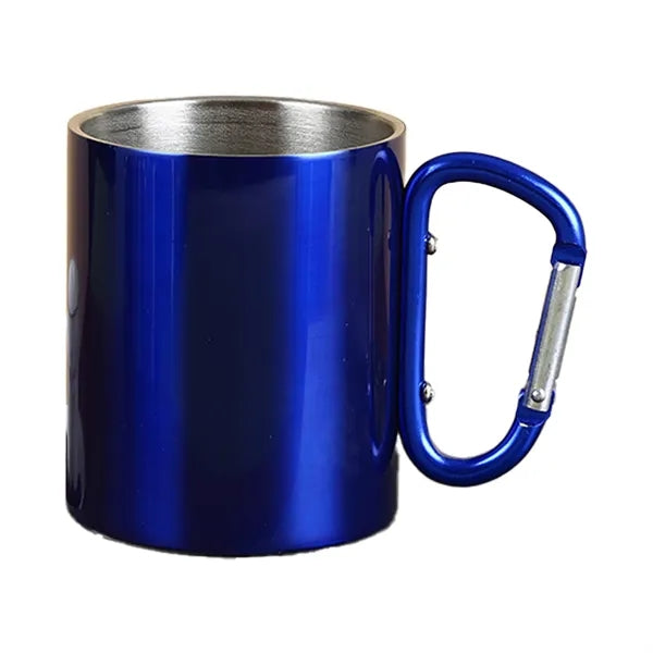 Stainless Steel Carabiner Mug