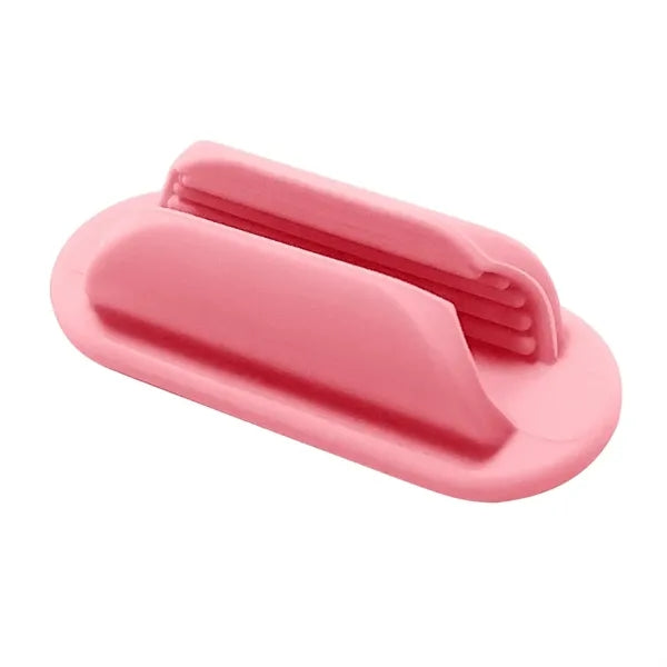 Silicone Self-Adhesive Pen Holder Stand Desk Organizer