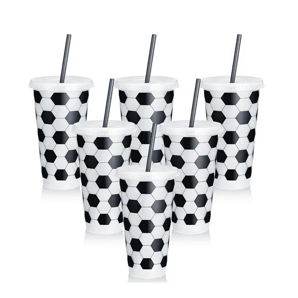 Soccer-Themed Party Cups