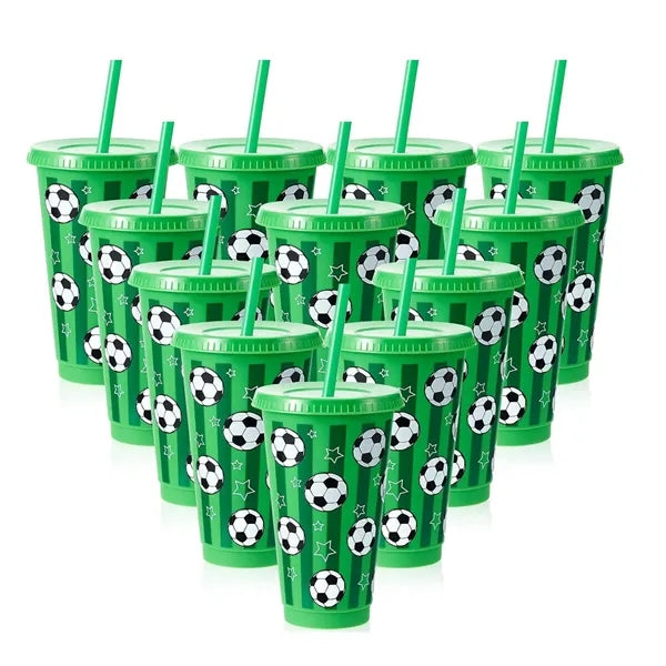 Soccer-Themed Party Cups