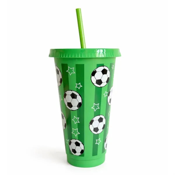 Soccer-Themed Party Cups