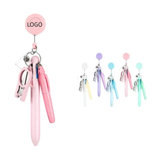 Retractable Nurse Multi-Tool ID Holder