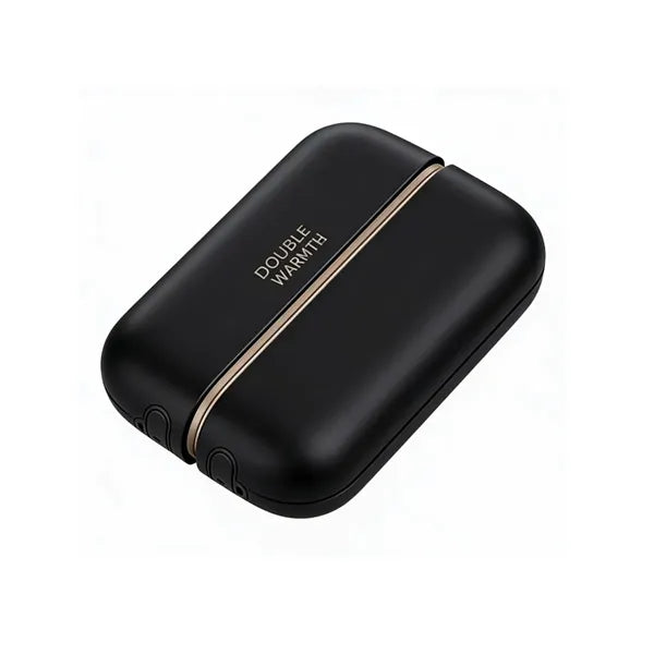 Split Magnetic Rechargeable Hand Warmer With Dual Heating