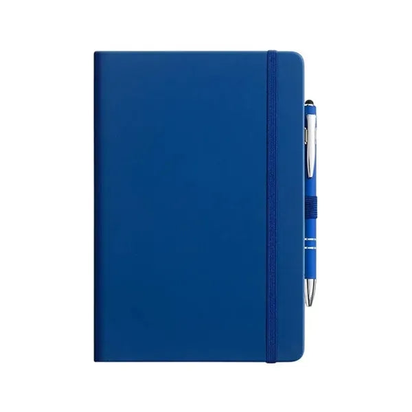 A5 PU Leather Journal Notebook w/Pen