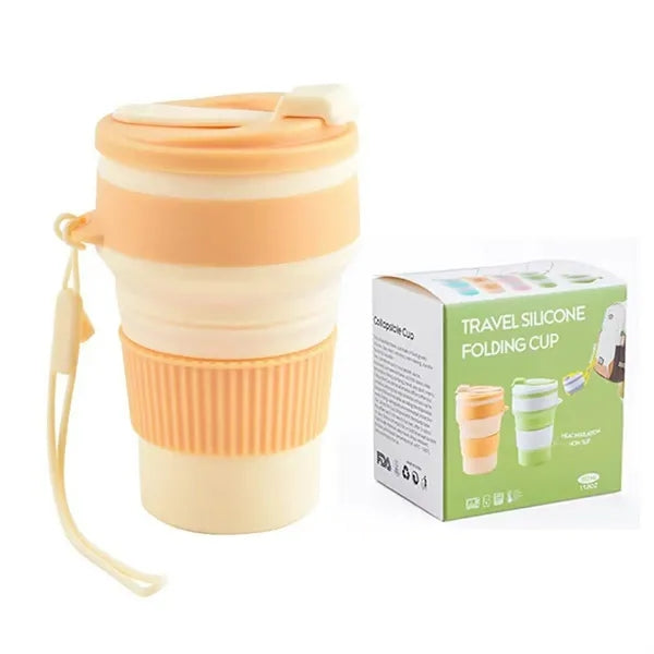 16oz Collapsible Silicone Travel Cup