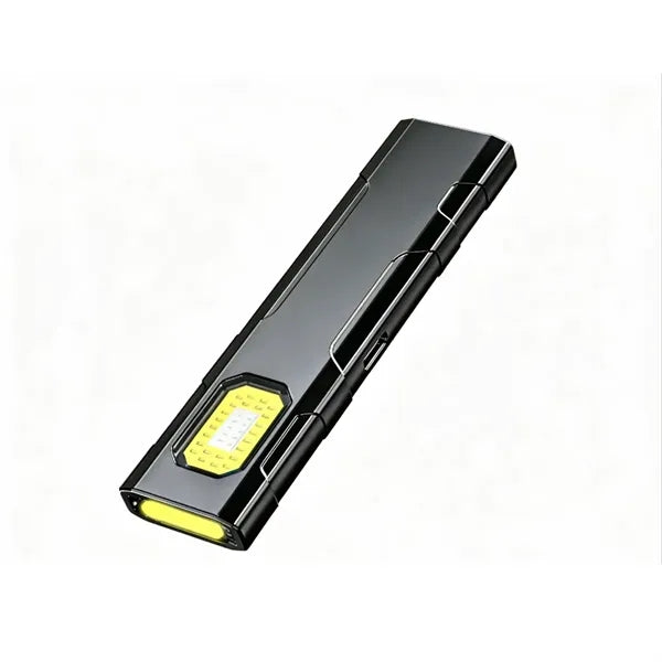 Slim Rechargeable ABS COB LED Worklight With Pocket Clip