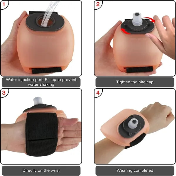 Wrist Sports Water Bottle