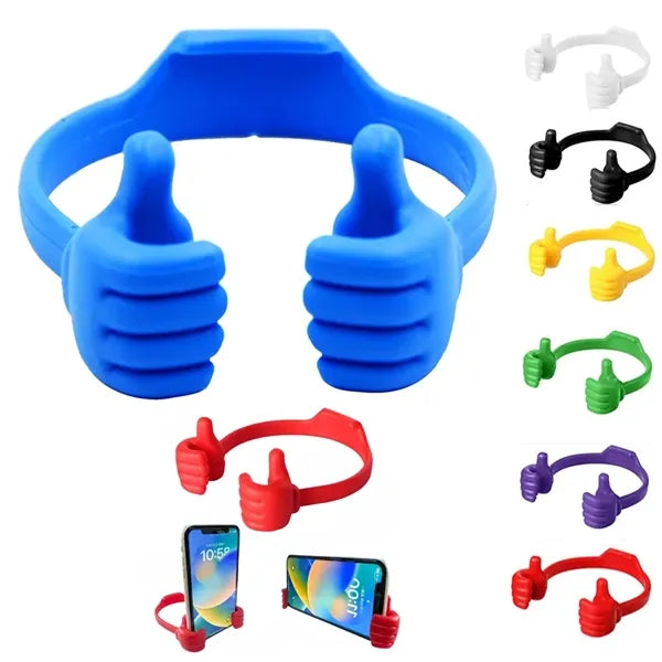 Thumbs-Up Cell Phone Stand Holder Adjustable Tablet Cradle